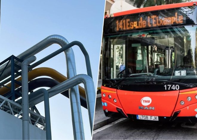 Este autobús de Barcelona lleva cinco años funcionando con un combustible que producimos todos: nuestros excrementos